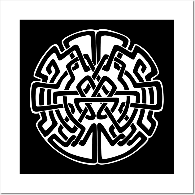 Celtic Art Tribal Dreams Maze or Labyrinth Wall Art by DesignsbyZazz